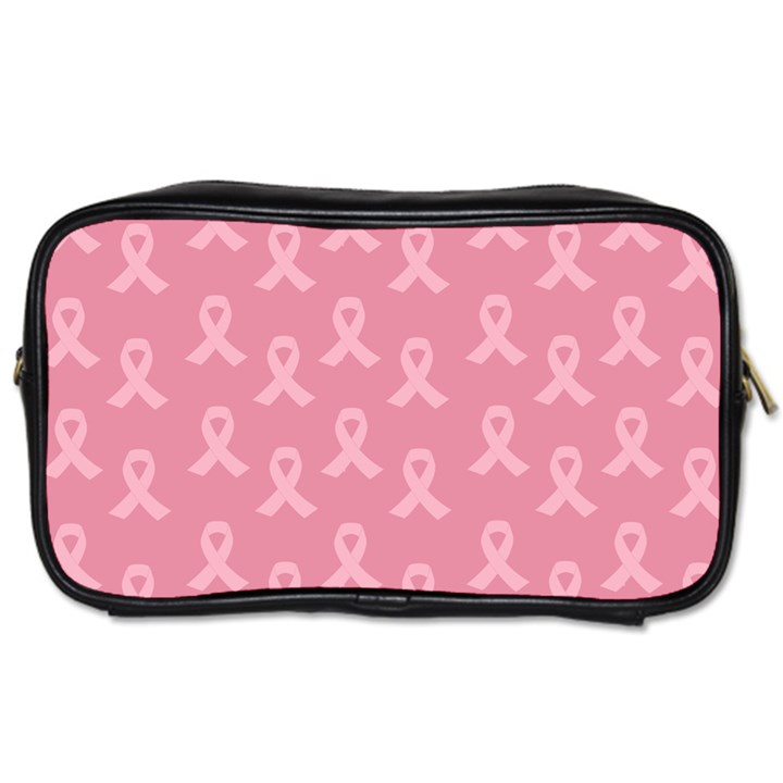 Pink Ribbon - breast cancer awareness month Toiletries Bag (Two Sides)