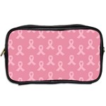 Pink Ribbon - breast cancer awareness month Toiletries Bag (Two Sides) Back