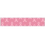 Pink Ribbon - breast cancer awareness month Large Flano Scarf  Back