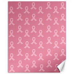 Pink Ribbon - Breast Cancer Awareness Month Canvas 11  X 14  by Valentinaart