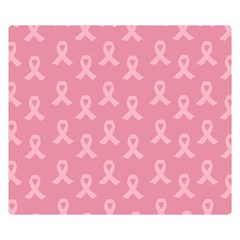 Pink Ribbon - Breast Cancer Awareness Month Double Sided Flano Blanket (small)  by Valentinaart