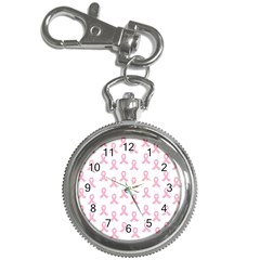 Pink Ribbon - Breast Cancer Awareness Month Key Chain Watches by Valentinaart