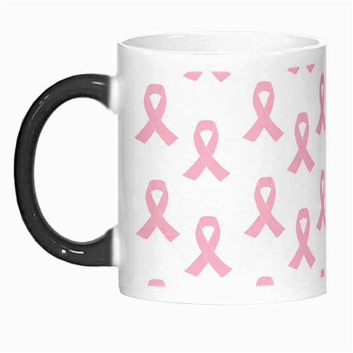 Pink Ribbon - breast cancer awareness month Morph Mugs