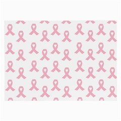 Pink Ribbon - Breast Cancer Awareness Month Large Glasses Cloth by Valentinaart