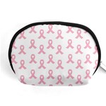 Pink Ribbon - breast cancer awareness month Accessory Pouch (Medium) Front