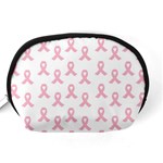 Pink Ribbon - breast cancer awareness month Accessory Pouch (Medium) Back