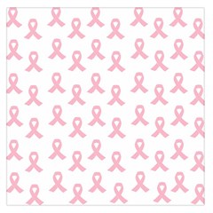 Pink Ribbon - Breast Cancer Awareness Month Large Satin Scarf (square) by Valentinaart