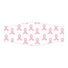 Pink Ribbon - Breast Cancer Awareness Month Stretchable Headband by Valentinaart