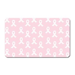 Pink Ribbon - Breast Cancer Awareness Month Magnet (rectangular) by Valentinaart