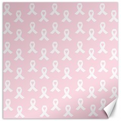 Pink Ribbon - Breast Cancer Awareness Month Canvas 12  X 12  by Valentinaart