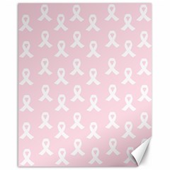 Pink Ribbon - Breast Cancer Awareness Month Canvas 16  X 20  by Valentinaart