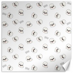 Cute Kawaii Ghost Pattern Canvas 20  X 20  by Valentinaart