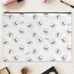 Cute Kawaii Ghost Pattern Cosmetic Bag (xxxl) by Valentinaart