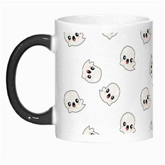 Cute Kawaii Ghost Pattern Morph Mugs by Valentinaart