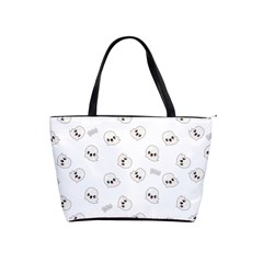 Cute Kawaii Ghost Pattern Classic Shoulder Handbag by Valentinaart