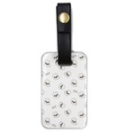 Cute Kawaii Ghost pattern Luggage Tags (One Side)  Front