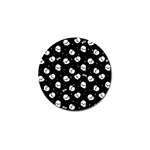 Cute Kawaii Ghost pattern Golf Ball Marker Front