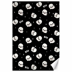 Cute Kawaii Ghost Pattern Canvas 20  X 30  by Valentinaart