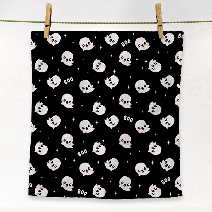 Cute Kawaii Ghost pattern Face Towel