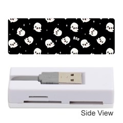 Cute Kawaii Ghost Pattern Memory Card Reader (stick) by Valentinaart