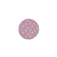 Cute Kawaii Ghost pattern 1  Mini Buttons