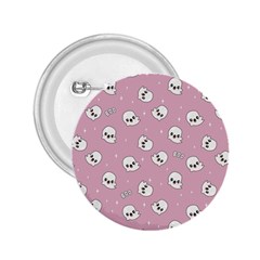 Cute Kawaii Ghost pattern 2.25  Buttons