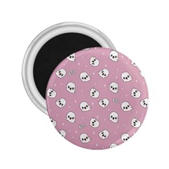 Cute Kawaii Ghost pattern 2.25  Magnets