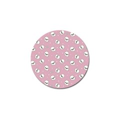 Cute Kawaii Ghost pattern Golf Ball Marker