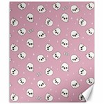 Cute Kawaii Ghost pattern Canvas 8  x 10  8.15 x9.66  Canvas - 1