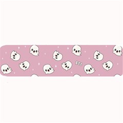 Cute Kawaii Ghost Pattern Large Bar Mats by Valentinaart