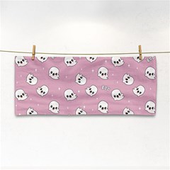 Cute Kawaii Ghost pattern Hand Towel