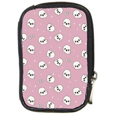 Cute Kawaii Ghost pattern Compact Camera Leather Case