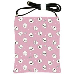 Cute Kawaii Ghost pattern Shoulder Sling Bag