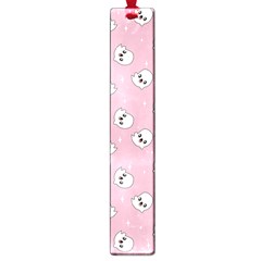 Cute Kawaii Ghost pattern Large Book Marks