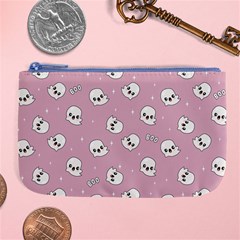 Cute Kawaii Ghost pattern Large Coin Purse