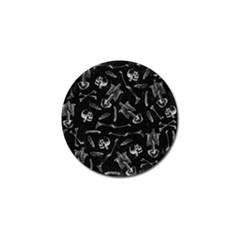 Human Skeleton Pattern - Halloween  Golf Ball Marker (10 Pack)