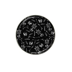 Human Skeleton Pattern - Halloween  Hat Clip Ball Marker (10 Pack) by Valentinaart