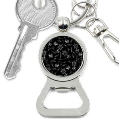 Human Skeleton Pattern - Halloween  Bottle Opener Key Chains by Valentinaart