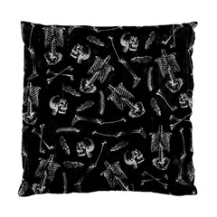 Human Skeleton Pattern - Halloween  Standard Cushion Case (two Sides) by Valentinaart