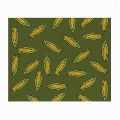 Corn Pattern Small Glasses Cloth by Valentinaart