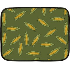 Corn Pattern Double Sided Fleece Blanket (mini)  by Valentinaart