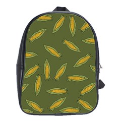 Corn Pattern School Bag (large) by Valentinaart