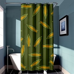 Corn Pattern Shower Curtain 36  X 72  (stall)  by Valentinaart