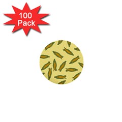 Corn pattern 1  Mini Buttons (100 pack) 