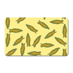 Corn Pattern Magnet (rectangular) by Valentinaart