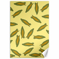 Corn pattern Canvas 12  x 18 