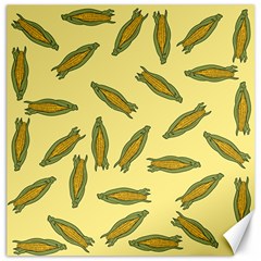 Corn pattern Canvas 20  x 20 