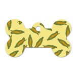 Corn pattern Dog Tag Bone (Two Sides) Back