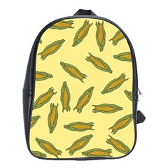 Corn pattern School Bag (Large)