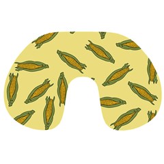 Corn Pattern Travel Neck Pillows by Valentinaart